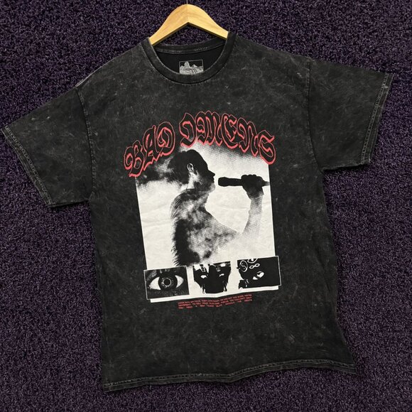 Bad Omens Live! Acid Wash T-shirt size Large - Picture 3 of 4